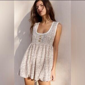 Dress  by Zara Cream and Black Textured small NWT